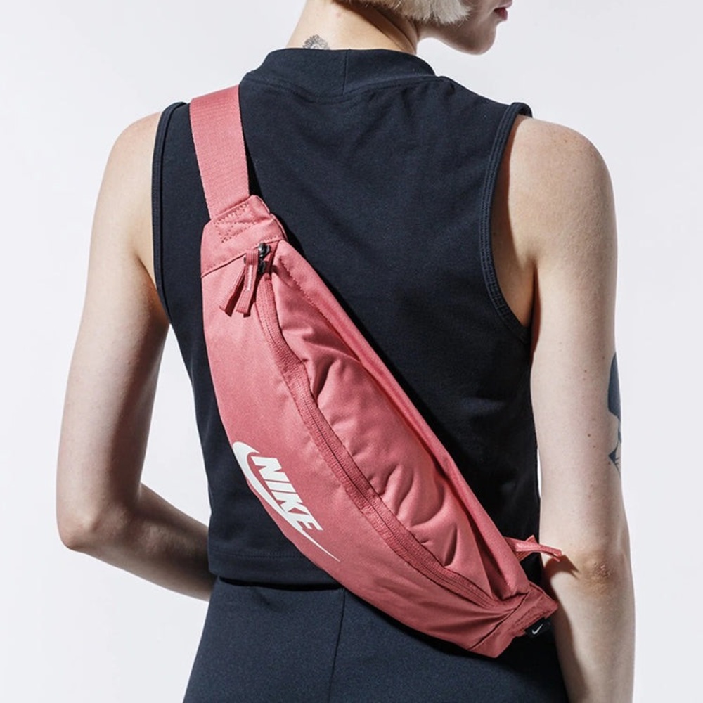 Nike Heritage Hip Pack Rose Pink Crossbody Belt Sling Bag